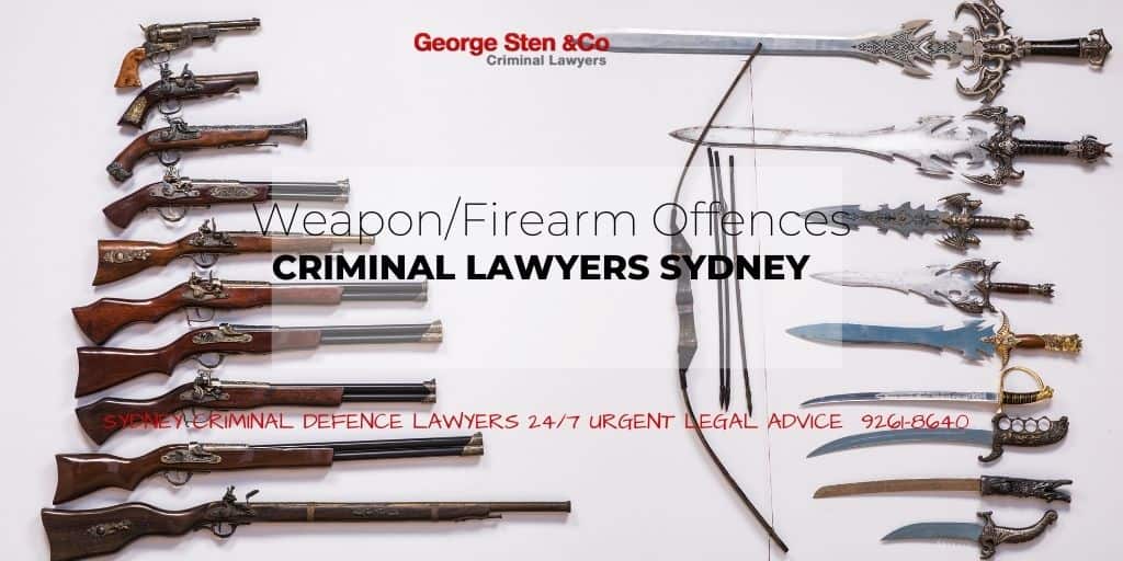 Firearms-Weapons Offences Lawyers Sydney