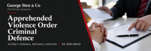 Criminal Defence Lawyers for Apprehended Violence Orders - AVO Lawyers Sydney