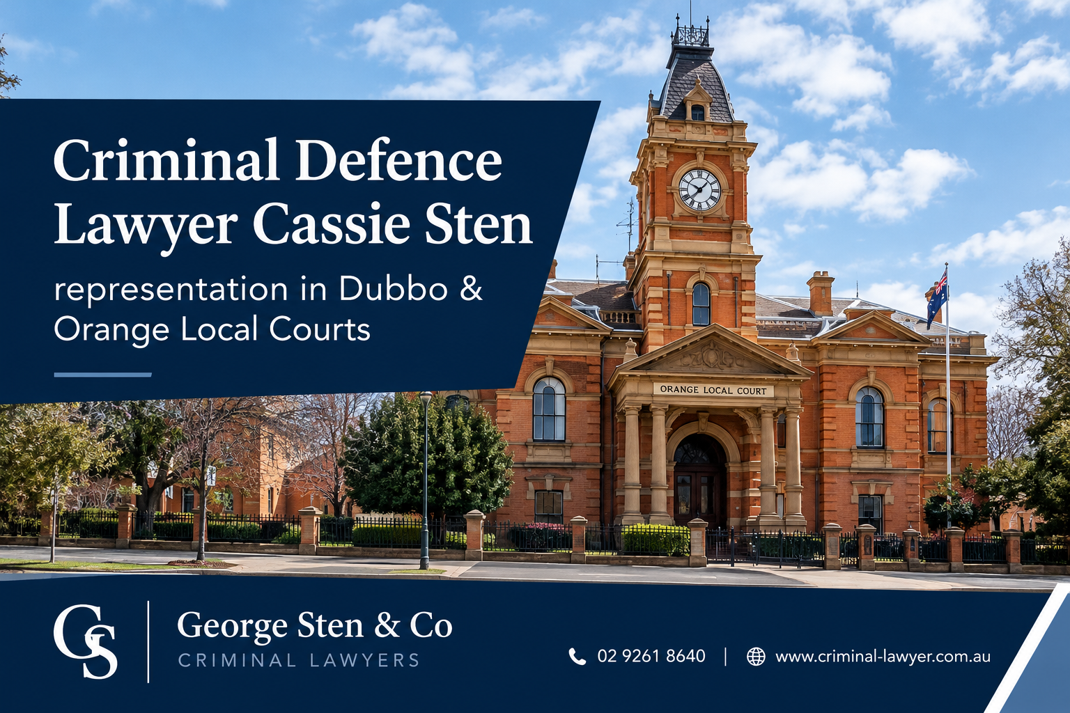 Criminal Lawyers representation in Orange and Dubbo Local Courts